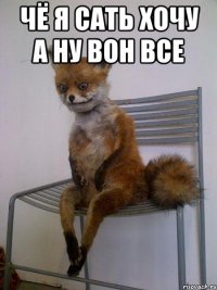 чё я сать хочу а ну вон все 