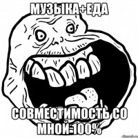 музыка+еда совместимость со мной 100%