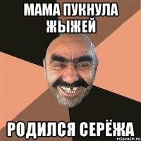 Мама пукнула жыжей родился Серёжа