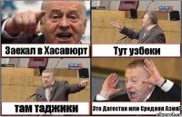 Заехал в Хасавюрт Тут узбеки там таджики Это Дагестан или Средняя Азия?