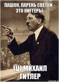 Пашок, парень Светки - это ниггеры. (ц) Михаил Гитлер