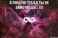 Я люблю тебя,а ты не замечаешь... ((( 