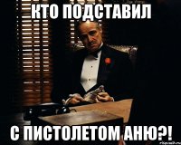 Кто подставил С пистолетом Аню?!