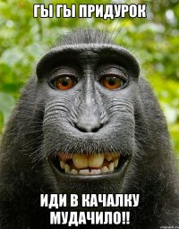 гы гы придурок иди в качалку мудачило!!