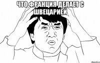 Что Франция делает с Швецарией 