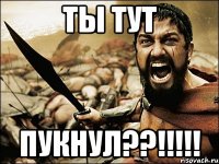 Ты тут Пукнул??!!!!!