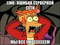 LINK- Ошибка серверной сети МЫ ВСЕ УМРЕЕЕЕЕЕЕМ