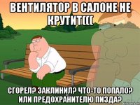 вентилятор в салоне не крутит((( сгорел? заклинил? что-то попало? или предохранителю пизда?