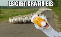 Es gibt gratis Eis 