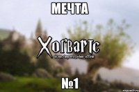 Мечта №1