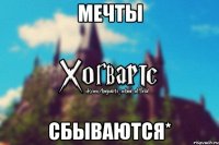 Мечты сбываются*