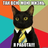 так всю мою жизнь, я работа!!!