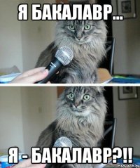 Я бакалавр... Я - бакалавр?!!