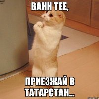 Bahh Tee, приезжай в Татарстан...