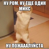 ну ром, ну еще один микс ну пожааалуйста