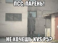 псс, парень! не хочешь KVS P5?