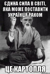 ЄДИНА СИЛА В СВІТІ, ЯКА МОЖЕ ПОСТАВИТИ УКРАЇНЦЯ РАКОМ ЦЕ КАРТОПЛЯ