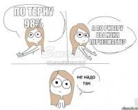 по терну 98% а по риверу Вы меня переезжаете?