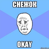 снежок okay