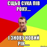 єщьо сука пів року.... і знову новий рік.....