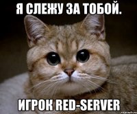 Я слежу за тобой. Игрок Red-Server