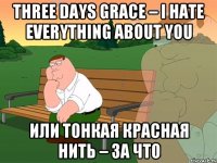 Three Days Grace – I Hate Everything About You или Тонкая Красная Нить – За что