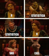 R STATISTICA SAS STATISTICA R exel