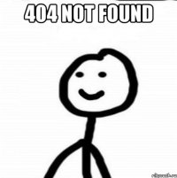 404 NOT FOUND 