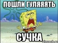 ПОШЛИ ГУЛЯЯЯТЬ СУЧКА