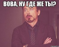 Вова, ну где же ты? 