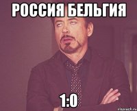 Россия Бельгия 1:0