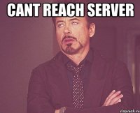 Cant reach server 