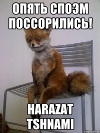 Опять СпоЭм поссорились! Harazat Tshnami