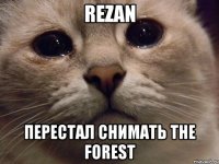 Rezan Перестал снимать The Forest