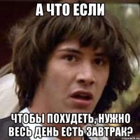 А что если чтобы похудеть, нужно весь день есть завтрак?