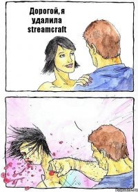 Дорогой, я удалила streamcraft 