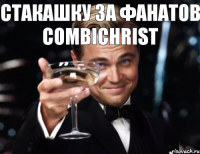 Стакашку за фанатов Combichrist