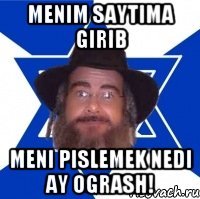 menim saytima girib meni pislemek nedi ay ogrash!