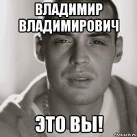 владимир владимирович это вы!