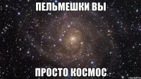 пельмешки вы просто космос