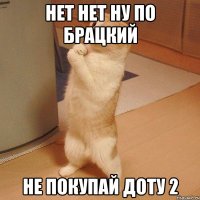 нет нет ну по брацкий не покупай доту 2