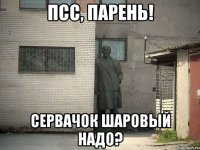 Псс, парень! Сервачок шаровый надо?