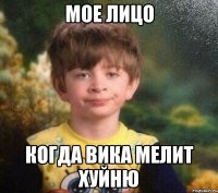 МОЕ ЛИЦО КОГДА ВИКА МЕЛИТ ХУЙНЮ