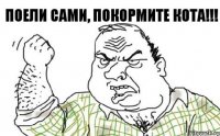 ПОЕЛИ САМИ, ПОКОРМИТЕ КОТА!!!