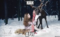 как друг