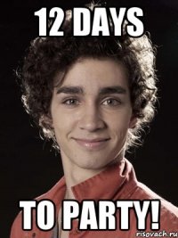 12 DAYS TO PARTY!