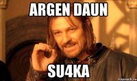 Argen daun su4ka