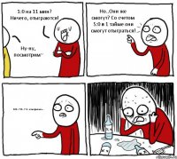 1:0 на 11 мин? Ничего, отыграются! Ну-ну, посмотрим~ Но..Они же смогут? Со счетом 5:0 в 1 тайме они смогут отыграться! 6:0...7:0...7:1...отыгрались...