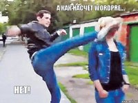 А как насчет Wordpre.... НЕТ!