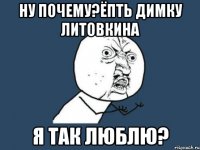 Ну почему?Ёпть Димку Литовкина Я так люблю?